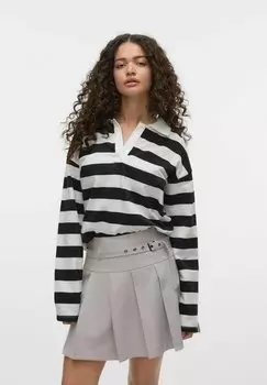 Топ с длинными рукавами Vero Moda, черный