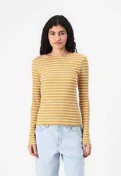 Топ с длинными рукавами VMSEA Vero Moda, золотой