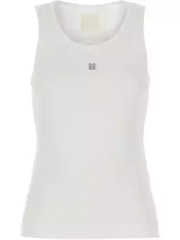 Топ с логотипом Givenchy, белый