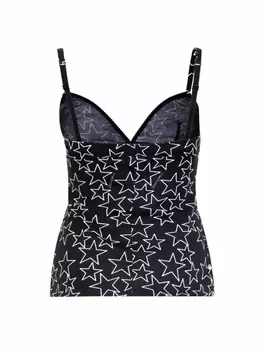 Топ с принтом звёзд Dolce&Gabbana