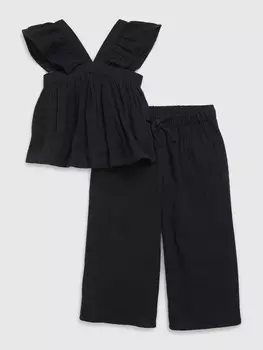 Топ с шортами Gap, черный