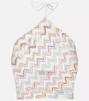 Топ с зигзагообразным ламе Missoni, Multicoloured