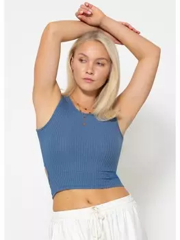 Топ SASSYCLASSY, синий