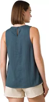 Топ Seakissed Tank Prana, цвет Bluefin
