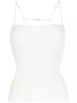 Топ Sierra в рубчик JACQUEMUS, белый