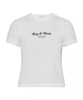 Топ скрипт Rag & Bone, белый
