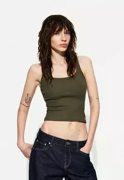 Топ SLEEVELESS Bershka, хаки