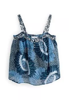 Топ SLEEVELESS CAMI PETITE Next, синий