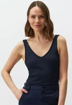 Топ Sleeveless Jimmy Key, темно-синий