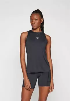 Топ SLIM TANK New Balance, черный