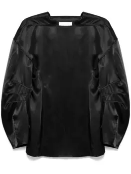 Топ со вставками Jil Sander, черный
