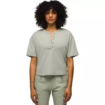 Топ sol searcher henley Prana, зеленый