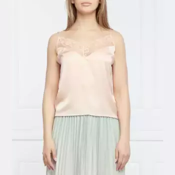 Топ Spera стандартной посадки Guess, бежевый