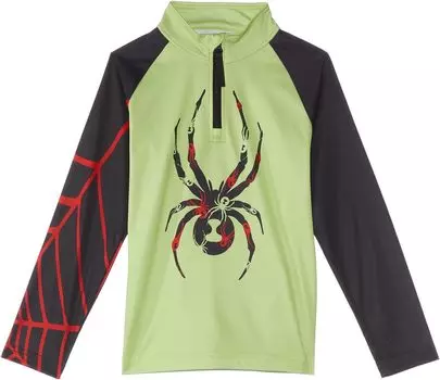 Топ Spyder Bug 1/2 Zip Top, цвет Lime Ice