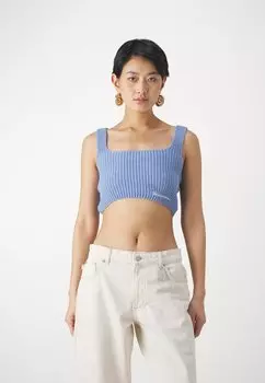 Топ SQUIGGLE VEST Fiorucci, синий