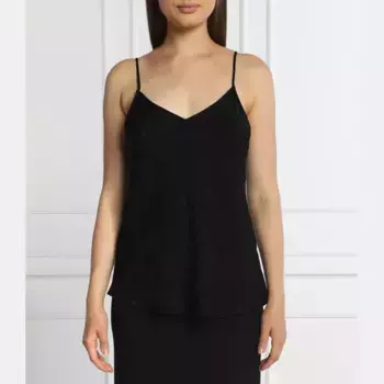 Топ стандартного кроя Armani Exchange, черный