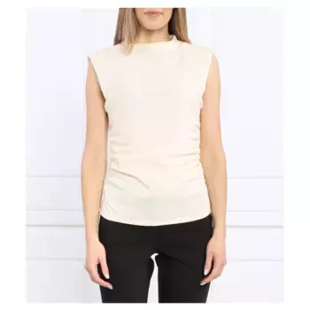 Топ стандартного кроя Dkny, экрю
