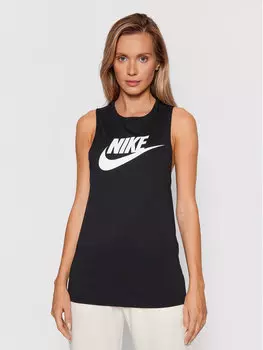 Топ стандартного кроя Nike, черный