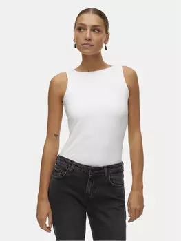 Топ стандартного кроя Vero Moda, белый