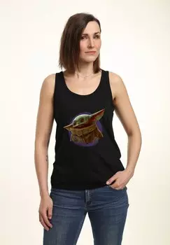 Топ STAR WARS MANDALORIAN ORANGE BALL Henry Tiger, черный