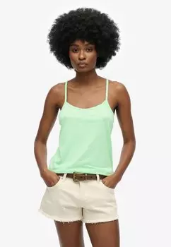 Топ STUDIOS STRAPPY Superdry, зеленый
