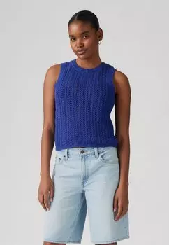 Топ SUNRISE CROCHET TANK Levi's, синий