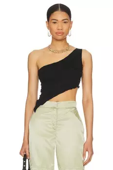 Топ superdown Sel One Shoulder, черный