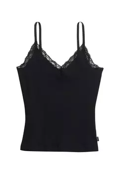 Топ Superdry Essential, черный