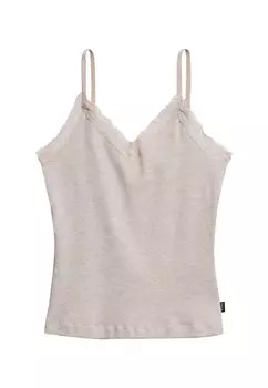 Топ Superdry Essential, кремовый
