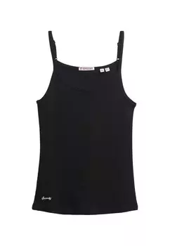 Топ Superdry Essentials, черный