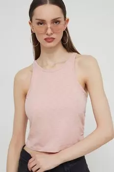 Топ Superdry, розовый