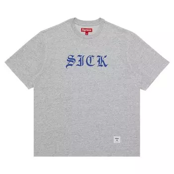 Топ Supreme Sick Short-Sleeve Top, серый