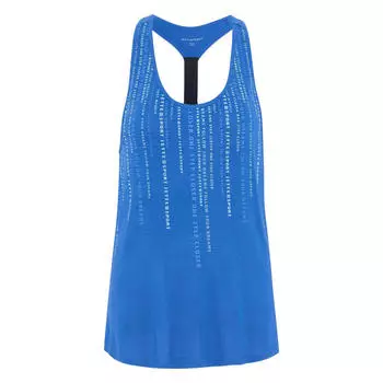 Топ свободного кроя с принтом. JETTE SPORT, цвет blau