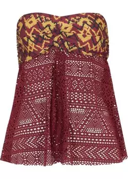 Топ танкини бандо Bpc Bonprix Collection, зеленый