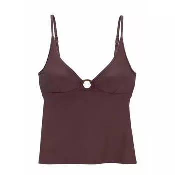 Топ танкини s.Oliver Beachwear »Rome« для женщин, цвет braun