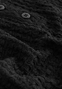 Топ TEXTURED REGULAR FIT Next, черный