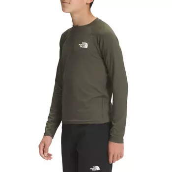 Топ The North Face Amphibious Long-Sleeve Sun, цвет New Taupe Green