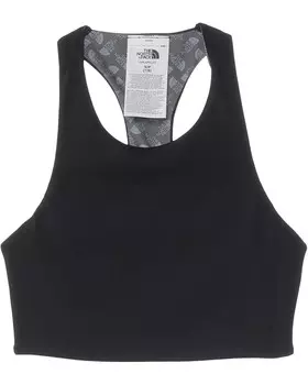 Топ The North Face Kids Never Stop Reversible Tanklette, цвет TNF Black/Smoked Pearl TNF Shadow Toss Print