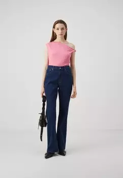 Топ TINY TWIST Abercrombie & Fitch, розовый