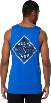 Топ Tippet Lineup Tank Salty Crew, цвет Royal