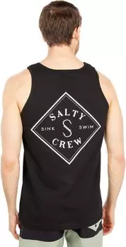 Топ Tippet Tank Salty Crew, черный