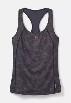 Топ TOM TAILOR, цвет Mottled Black