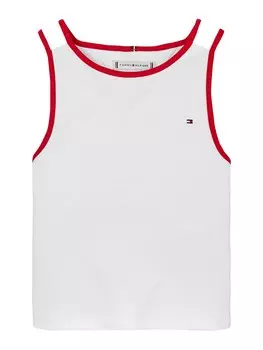Топ TOMMY HILFIGER, белый