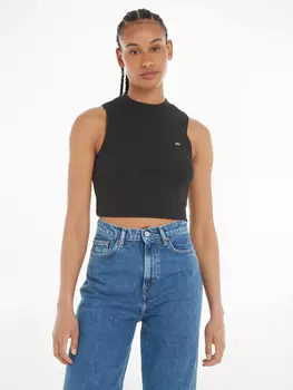 Топ Tommy Hilfiger, черный