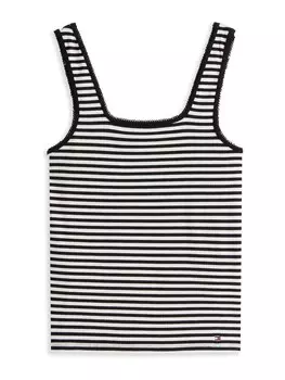 Топ TOMMY HILFIGER, черный