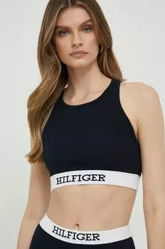 Топ Tommy Hilfiger, темно-синий