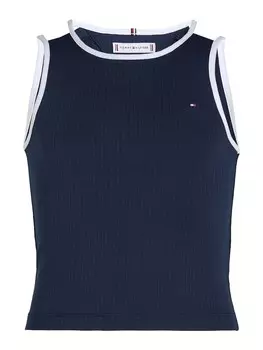 Топ TOMMY HILFIGER, темно-синий