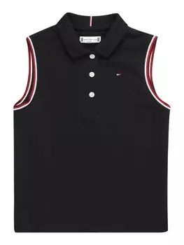 Топ TOMMY HILFIGER Top, темно-синий