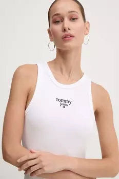 Топ Tommy Jeans, белый
