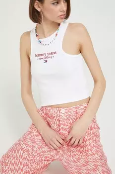 Топ Tommy Jeans, белый